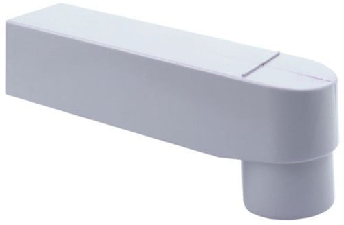 Pvc Stadsuitloop Lang Ø80/100 60x100 mm Grijs – DYKA