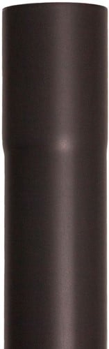 Regenpijp Zink Noir Buis | Ø80 mm | Lengte: 3 meter