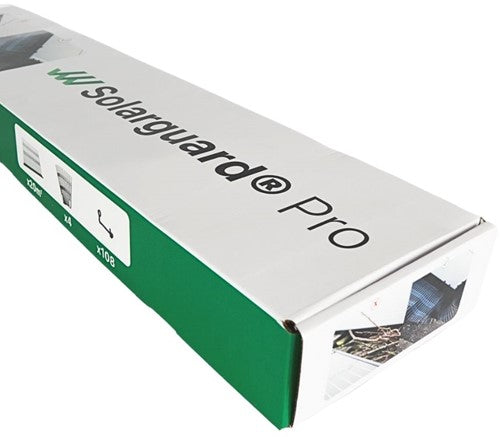 Solarguard® Pro Vogelwering Set 10 Meter | 2 Hoekstukken | 30 mm Clips