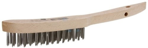 Staalborstel Hout 4-Rij