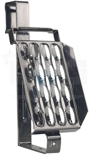 Staprooster Set A 2 Stuks Zwart 25 Cm