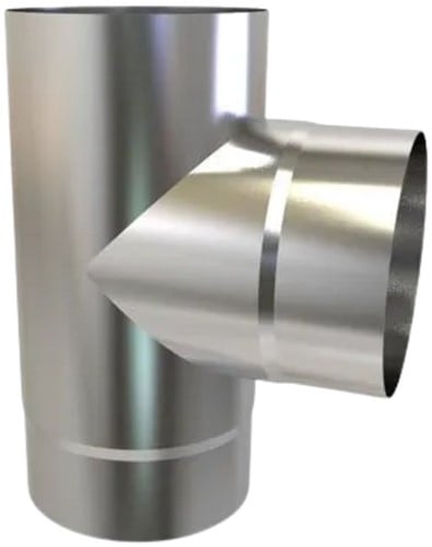 T-Stuk Rvs EW Ø150 mm