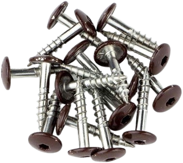 Trespaschroef Rvs Bruin Ral8017 4.8X38 (50 stuks)