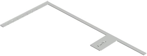 Ventura Dakleerhaak Verzinkt 15-50 Cm 100 Cm