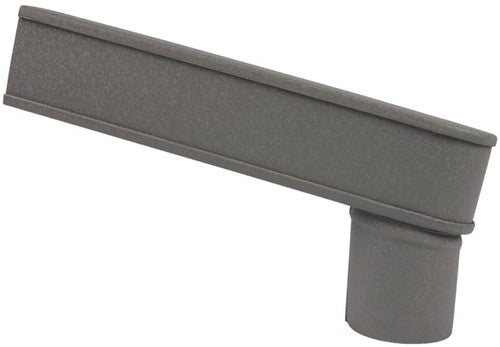 Vestis Aluminium Regenpijp 3D RAL 7037 Stadsuitloop 60 x 80 mm | ø80 mm