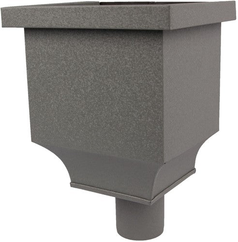 Vestis Aluminium Regenpijp 3D RAL 7037 Vergaarbak Brabant | ø80 mm