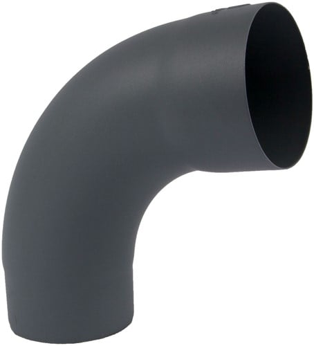 Vestis Aluminium Regenpijp K2 Mat Lei Grijs Bocht 85° | ø80 mm