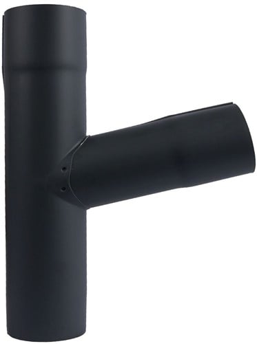 Vestis Aluminium Regenpijp K2 Mat Lei Grijs T-Stuk 72° | ø80 mm