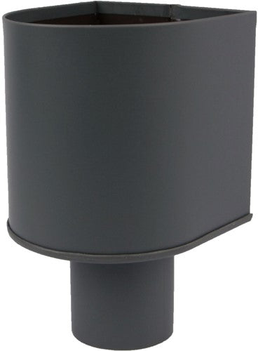 Vestis Aluminium Regenpijp K2 Mat Lei Grijs Vergaarbak Mini | ø80 mm