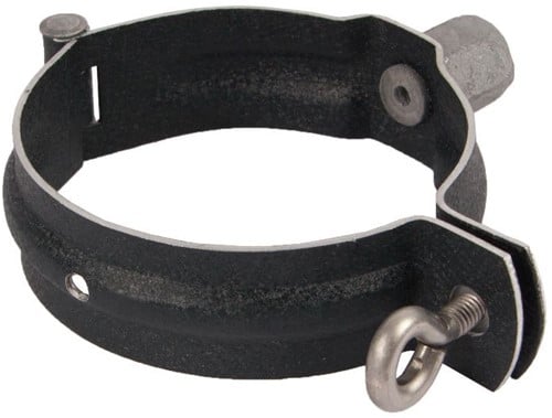 Vestis Antraciet Beugel TBV Dubbele Wrong | 3D RAL 7016 | ø80 mm