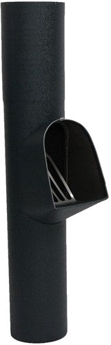 Vestis Antraciet Bladvanger met RVS Rooster | 3D RAL 7016 | ø80 mm