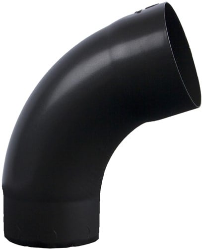 Vestis Zwarte Bocht 72° | K2 Mat Grafiet Zwart | ø80 mm