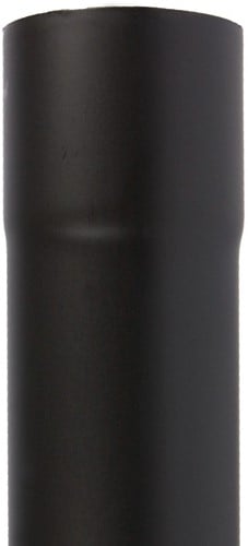 Vestis Zwarte Regenpijp 3 meter | K2 Mat Grafiet Zwart | ø100 mm