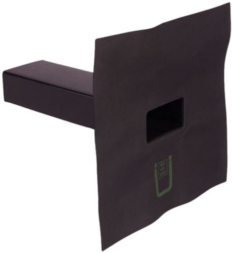 Zincover Kiezelbak 60x80 mm 90° Lengte 600 mm – EPDM uitvoering