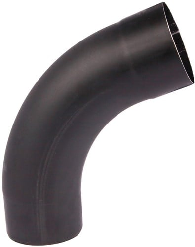 Zink Noir Bocht 72° | 100 mm
