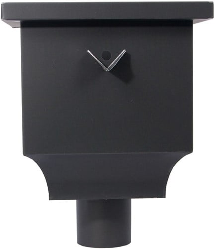 Zink Noir vergaarbak model Brabant | 100 mm