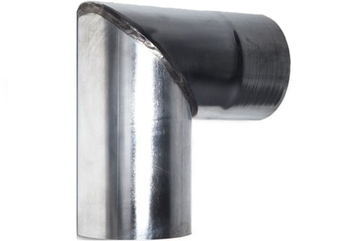 Zinken Verstekbocht 90° | Ø70 mm